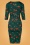Hearts And Roses 39435 Pencildress Green Floral 08252021 009W