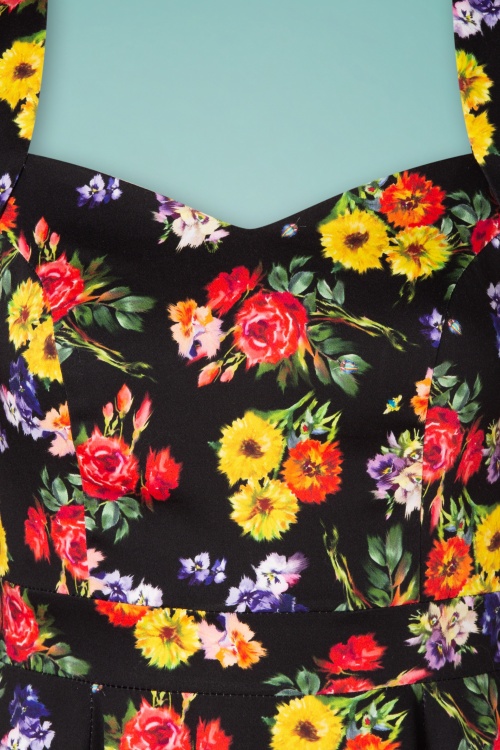 Hearts And Roses 39446 Swingdress Black Cornfield 08252021 007W