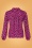 Sugarhill Brighton 38393 Shirt Blouse Purple PInk Lilac Blue Hearts 08272021 000004W