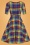 Collectif 39724 Suzanne Rainbow Check Swing Dress20210826 021LW