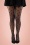 50s Game of Cards Tights in Black