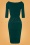 Vintage Chic 39410 Dress Forest green 210902009 W