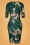 Vintage Chic 39605 Pencildress green flowers 210902 006W