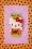 Erst Wilder 40249 Brooch Hello Kitty Pumpkin Cat Green Leaf Orange Bow Red 09032021 000003 W