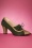 Miss Candyfloss 39327 Shoes Heels Pumps Green Beige Fiona Funghi Verde 09062021 000021 (1) W