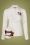 50er Sewing Bee Bluse in Ivory 