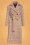 60s Sybil Coat in Sand and Brown