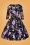 Hearts And Roses 39458 Swingdress Black Violet 210908 003W