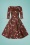 Hearts And Roses 39445 Swingdress Red Floral 210908 002W