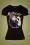 50s I Can Do It Motor Queen T-Shirt in Black
