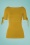 vixen 39206 shirt Mustard bowtie 210913 003W