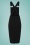 Collectif 39744 Kayden Overalls Pencil Dress Black20210914 021LW