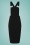 Collectif 39744 Kayden Overalls Pencil Dress Black20210914 020LW