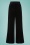 70s Virginia Velvet Trousers in Black