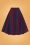 Collectif 39694 Clara Jewel Stripe Flared Skirt20210914 021L