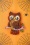 Erst Wilder 40258 Brooch Halloween Owl Eyes On You Brown Bird 09102021 000005 W