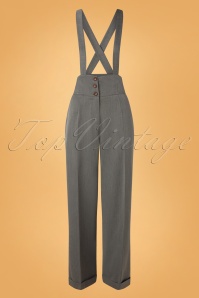 Banned Retro | 40s Her Favourite Trousers in Tan