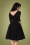 Unique Vintage 39382 Devon Swing Dress Black20210915 021LW