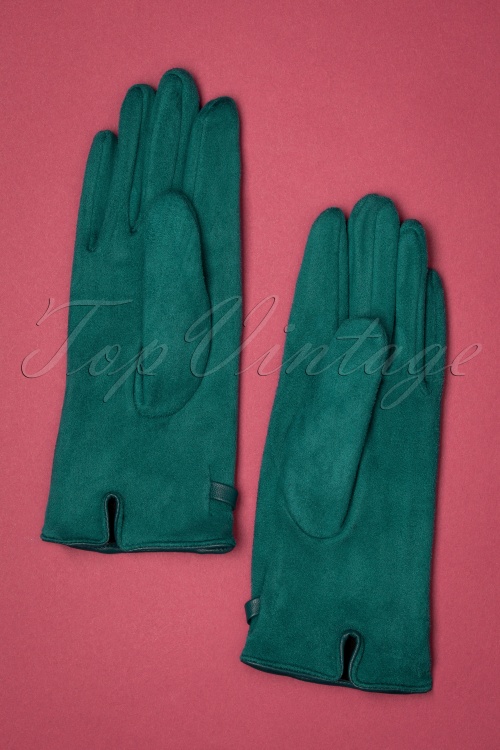 Powder - Genevieve Handschuhe in Teal 2