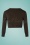 Mak sweater 39580 Sweater cropped brown 210922 005W