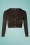 Mak sweater 39580 Sweater cropped brown 210922 003W
