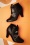 Banned 37579 Black Boots Bootie Cat White Heels 09232021 000013 W