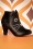 Banned 37579 Black Boots Bootie Cat White Heels 09232021 000010 W