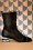 Nemonic 39876 Celine Negro Cubo Boots Booties White 093021 000005 W