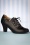 50s Ava Winner Shoe Booties in Zwart