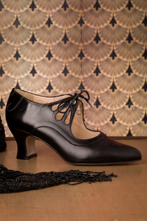 Topvintage Boutique Collection - 50s Jeane Classy Pumps in Black