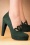 Topvintage Boutique 39644 20s Green Pumps Heels Shoes 10062021 000055W