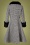 Hearts And Roses 39469 Coat Swing Black White Checked 10052021 004W