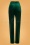 vintage chic 39974 pants velvet green 081021 003W