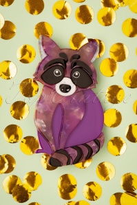 Erstwilder - Rocket's Riot Raccoon Brooch