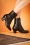 Miz Mooz 39050 40s Flicka Leather Ankle Booties Black 07222021 000020 W