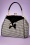 Banned 38932 Bag Handbag Black White Marilyn Houndstooth 06282021 000007 W