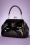 Hollywood Glam Handbag Années 50 en Noir