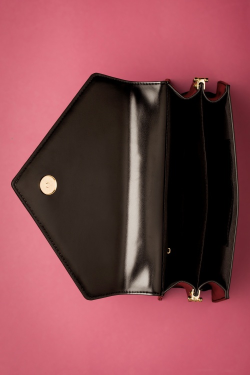 Banned Retro - 50s Gemma Handbag in Black 2