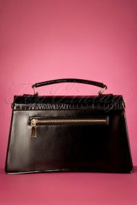 Banned Retro - 50s Gemma Handbag in Black 4