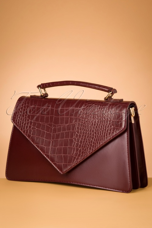 Banned Retro - 50s Gemma Handbag in Brown