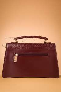 Banned Retro - 50s Gemma Handbag in Brown 4