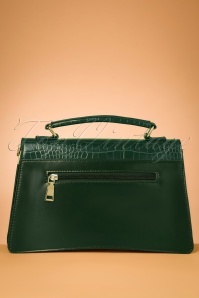 Banned Retro - 50s Gemma Handbag in Green 4