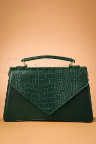 Banned Retro - 50s Gemma Handbag in Green 3