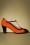 Miss Candyfloss 39329 Negro Orange Francia Tstrap Heels Pumps 10012021 000015 W
