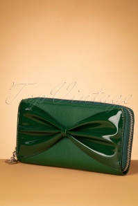 Banned Retro - 50s Hollywood Glam Wallet in Green 2