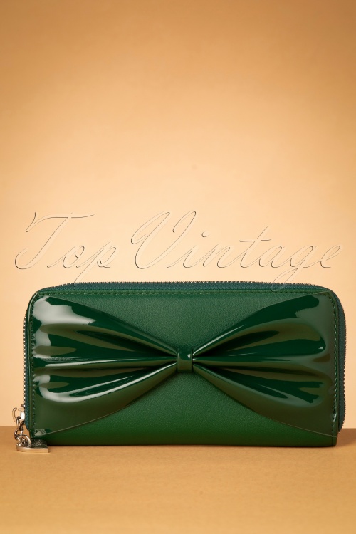 Banned Retro - 50s Hollywood Glam Wallet in Green