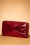 50s Hollywood Glam Wallet in Bordeaux Rood