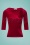 Vintage chic 39969 shirt velvet red 141021 002W