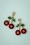 Lovely 39933 Cherries Red Green Gold Earrings 10182021 000003 W