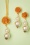 Sweet Cherry 40587 Golden Pearl Tripple Earrings Orange Peacht 10182021 000009 W